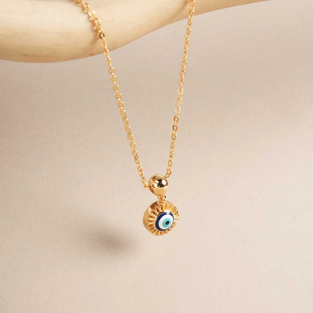 Evil Eye Enigma 925 Silver Necklace