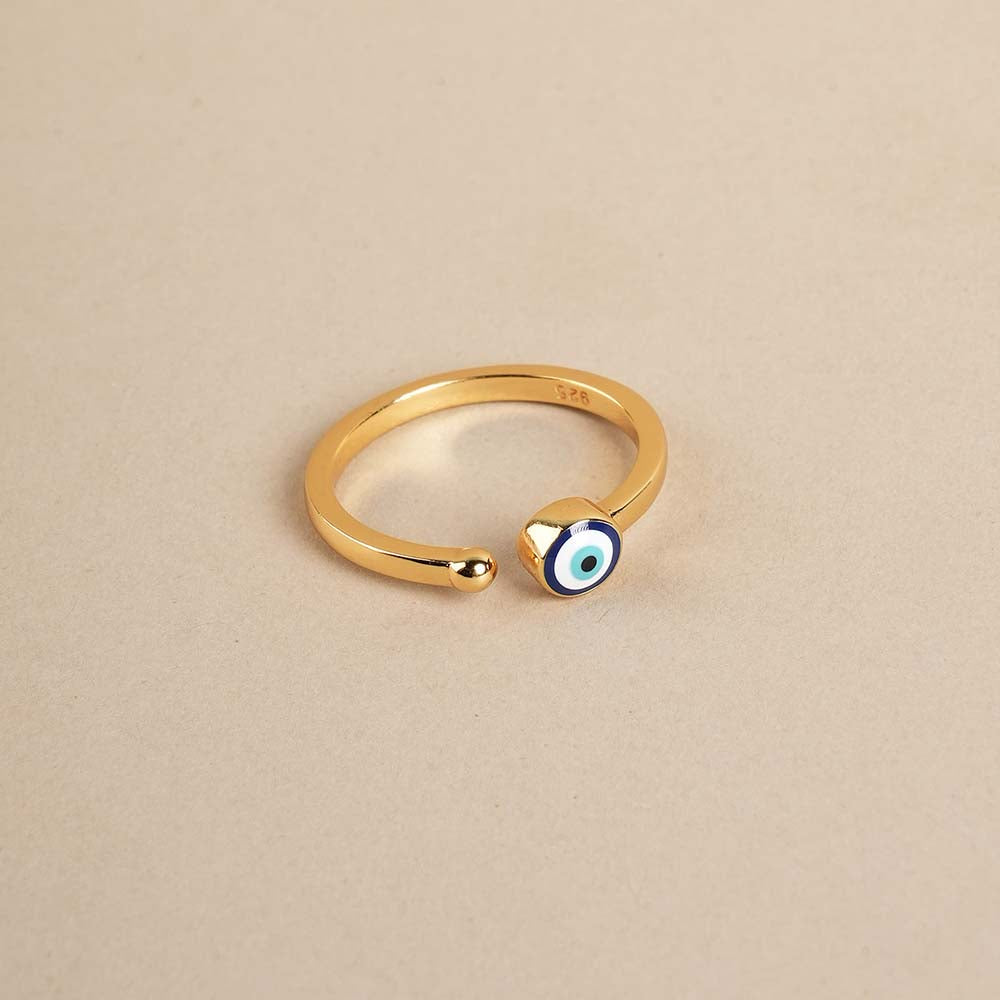 Evil Eye Oracle 925 Silver Ring