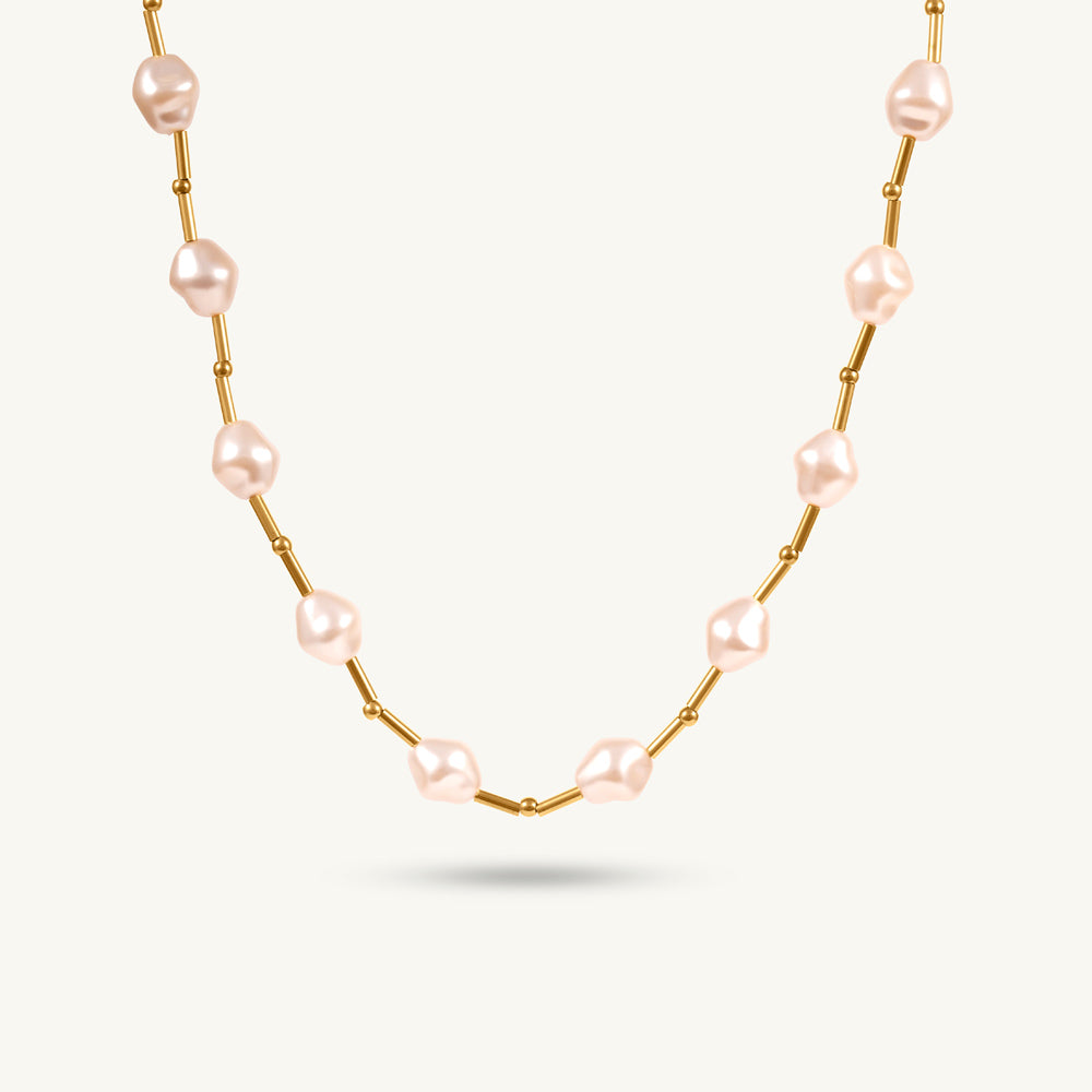 Pearl Petal Statement ChokerTEST