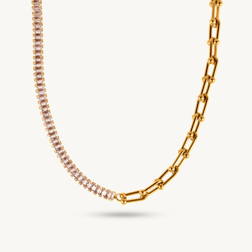 Two-Tone Chunky Link ChainTEST