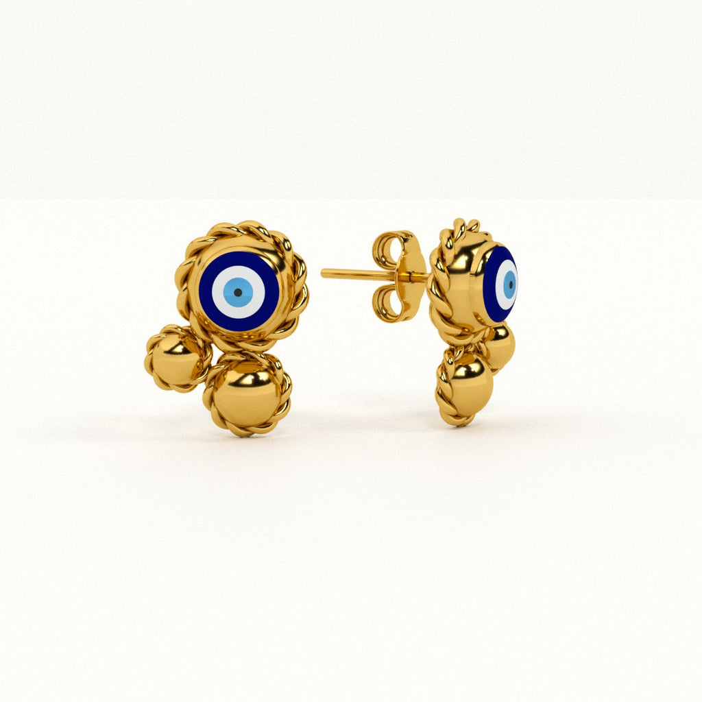 Evil Eye Arcana 925 Silver Studs