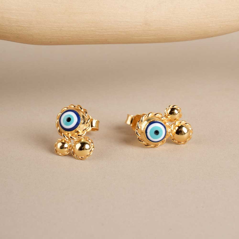 Evil Eye Arcana 925 Silver Studs