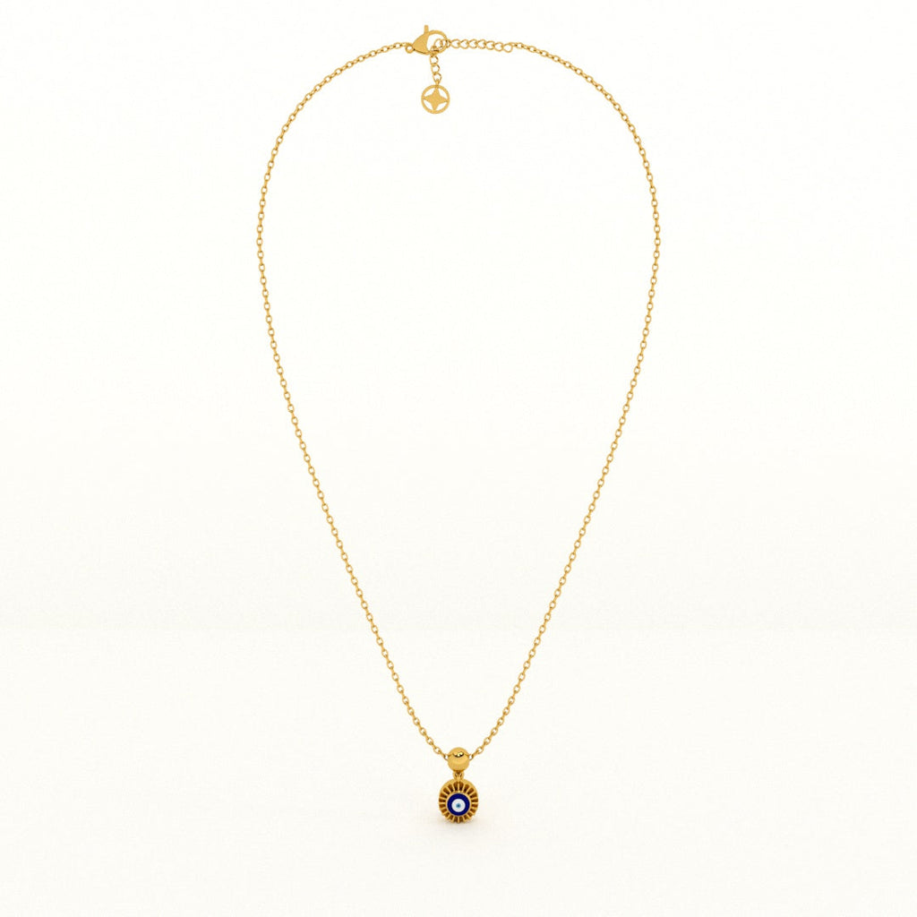 Evil Eye Enigma 925 Silver Necklace
