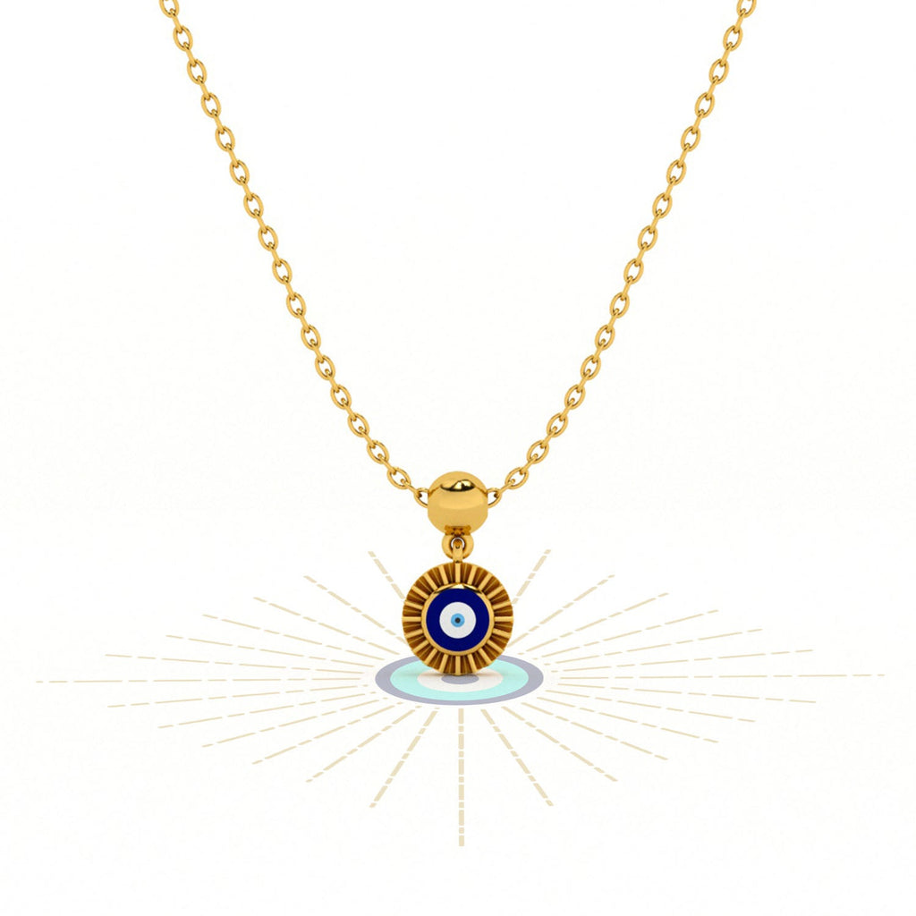 Evil Eye Enigma 925 Silver Necklace