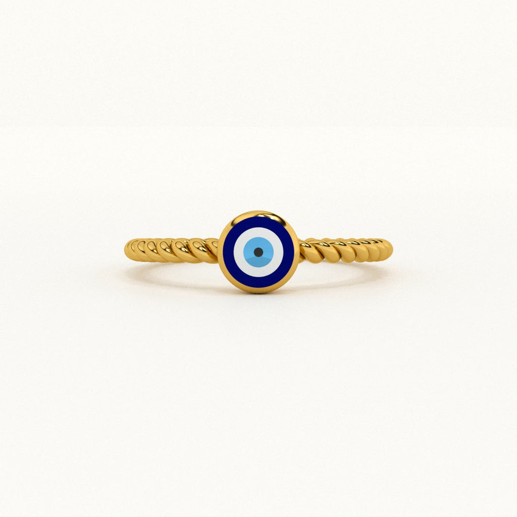 Evil Eye Timeless 925 Silver Ring